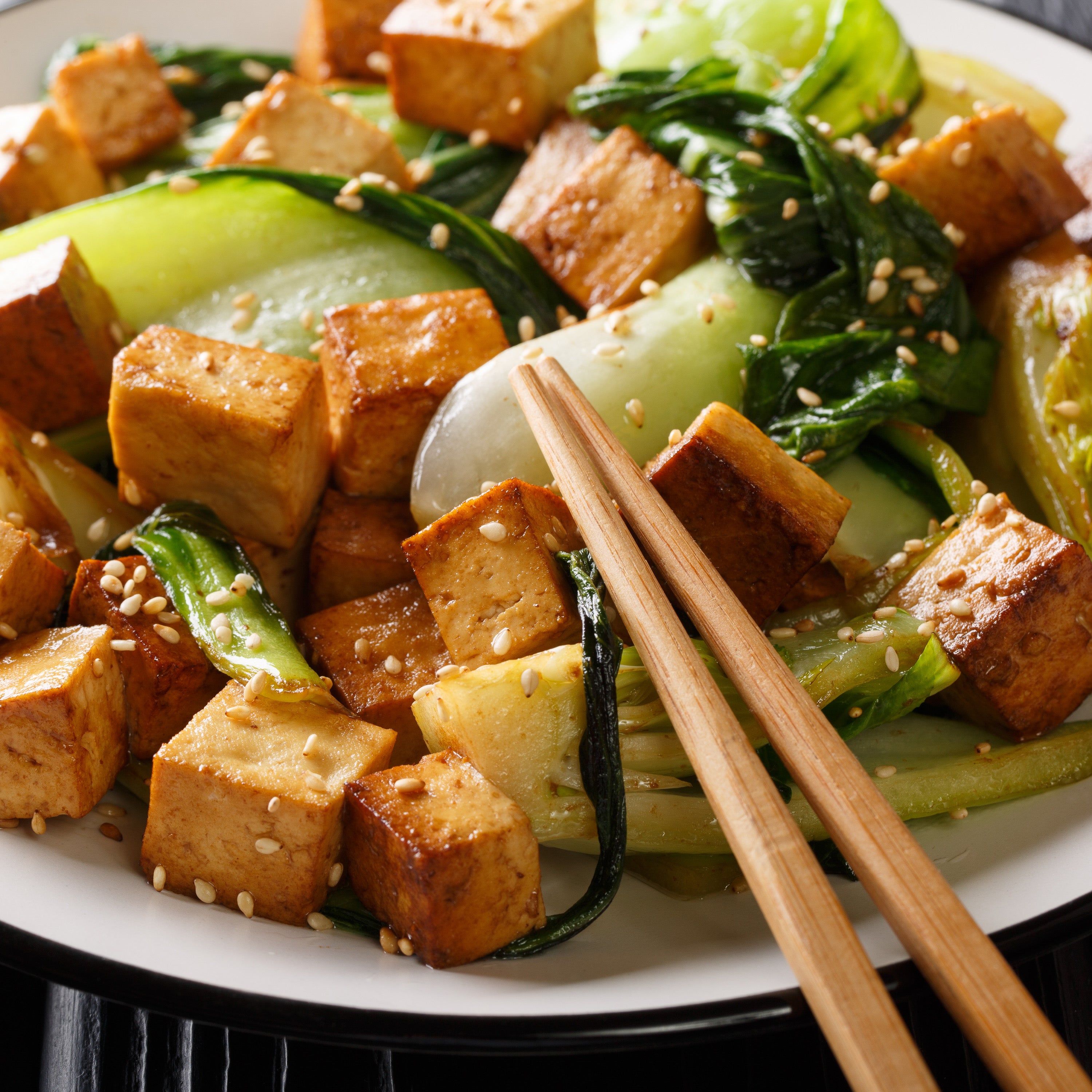 8x Tofu Gemüse